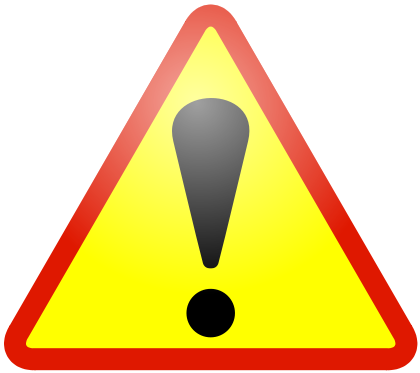 Warning sign