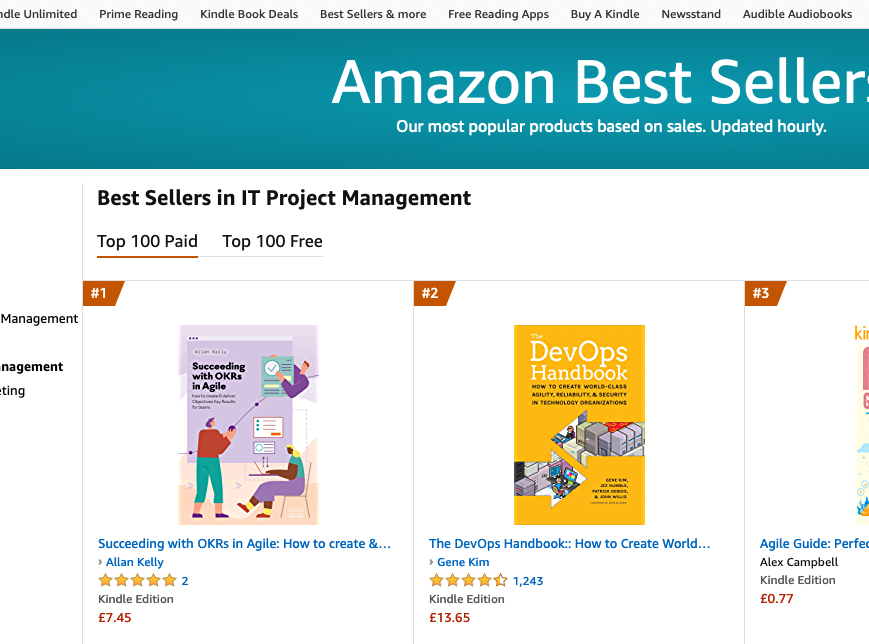 Succeeding with OKRs in Agile book cover