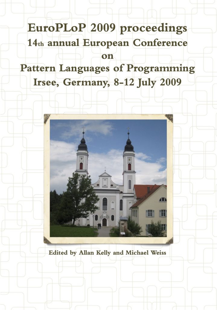 EuroPLoP 2009 conference proceedings