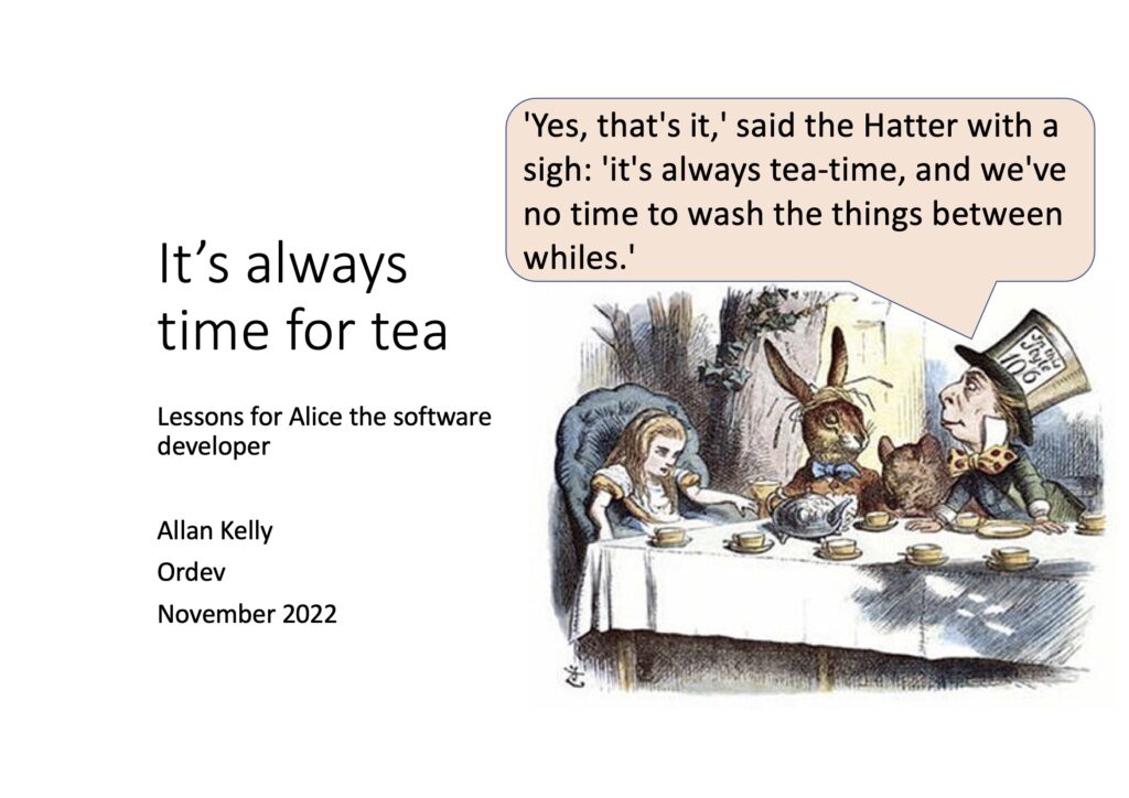 Always time for tea